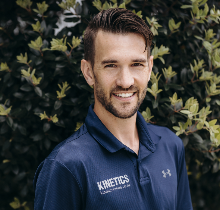 A portrait photo of physiotherapist David Cooper. 